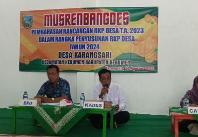 MUSRENGBANGDES T.A. 2023 DALAM RANGKA PENYUSUNAN RKP TAHUN 2024