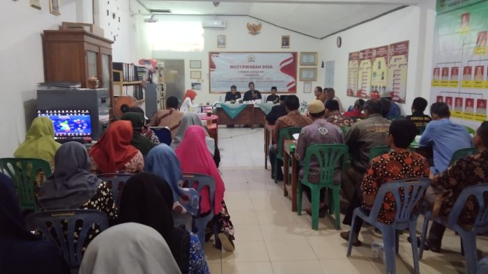 Musyawarah Desa Laporan Kinerja BPD Tahun 2022 Desa Karangsari Kecamatan Kebumen 02