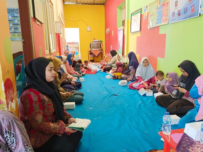 Pos Paud Cempaka Indah Desa Karangsari Melaksanakan Kegiatan Parenting Peningkatan Anak Usian Dini  01